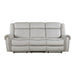 Brennen Double Reclining Sofa in Gray - 9204MT-3 - FAMSA Furniture (TX)
