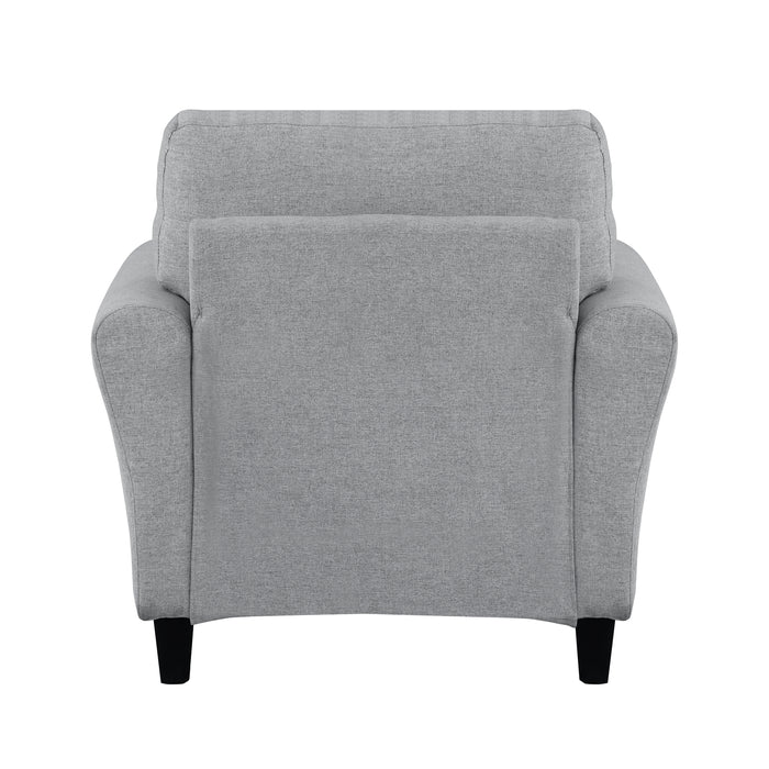 Ellery Chair in Gray - 9209DG-1 - FAMSA Furniture (TX)