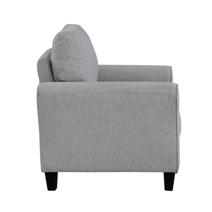 Ellery Chair in Gray - 9209DG-1 - FAMSA Furniture (TX)