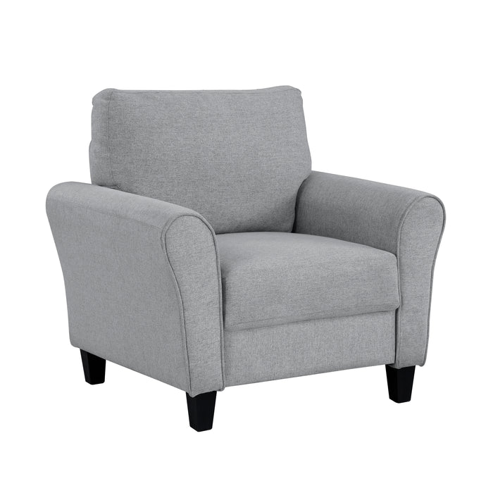 Ellery Chair in Gray - 9209DG-1 - FAMSA Furniture (TX)