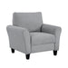 Ellery Chair in Gray - 9209DG-1 - FAMSA Furniture (TX)