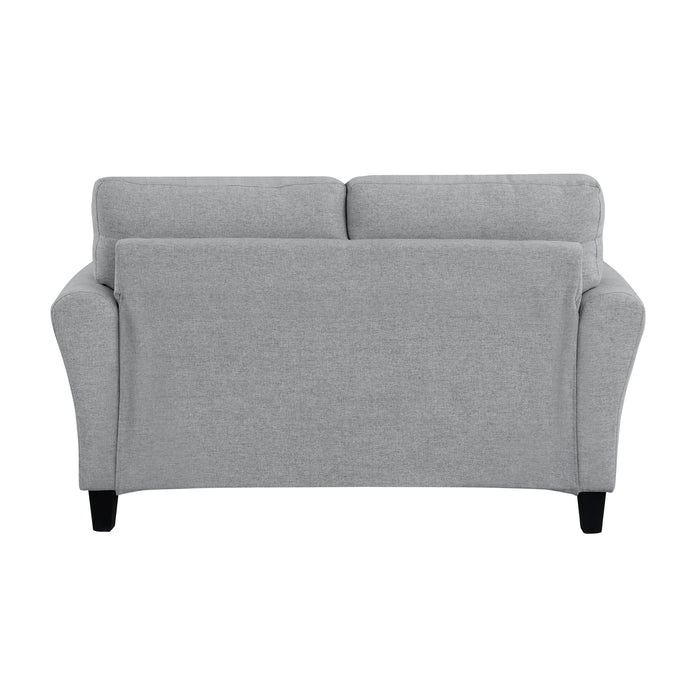 Ellery Loveseat in Gray - 9209DG-2 - FAMSA Furniture (TX)