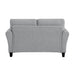 Ellery Loveseat in Gray - 9209DG-2 - FAMSA Furniture (TX)