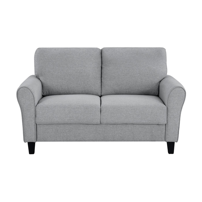 Ellery 2pc Set: Sofa, Love in Gray - 9209DG*2 - FAMSA Furniture (TX)