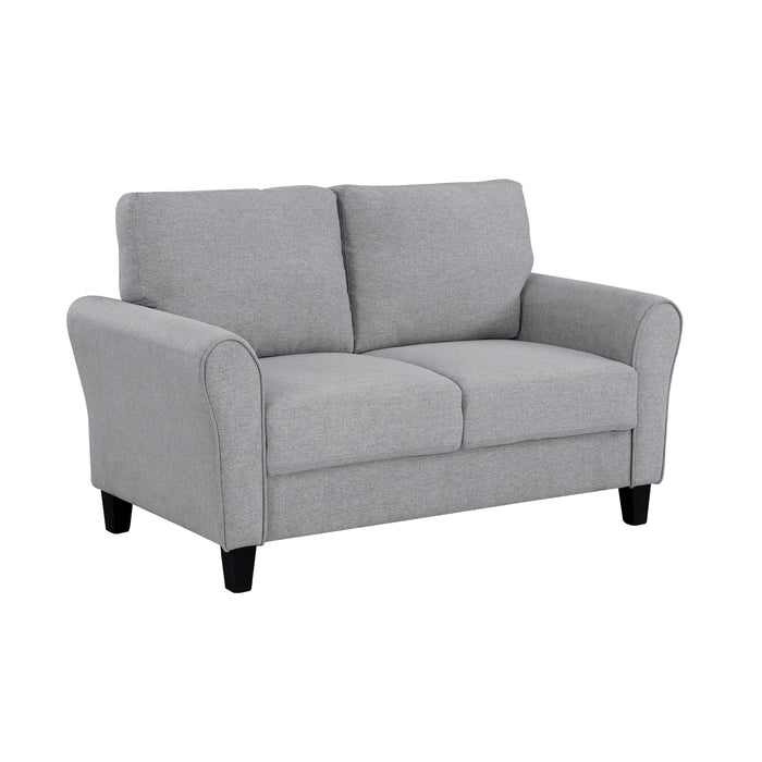 Ellery 2pc Set: Sofa, Love in Gray - 9209DG*2 - FAMSA Furniture (TX)