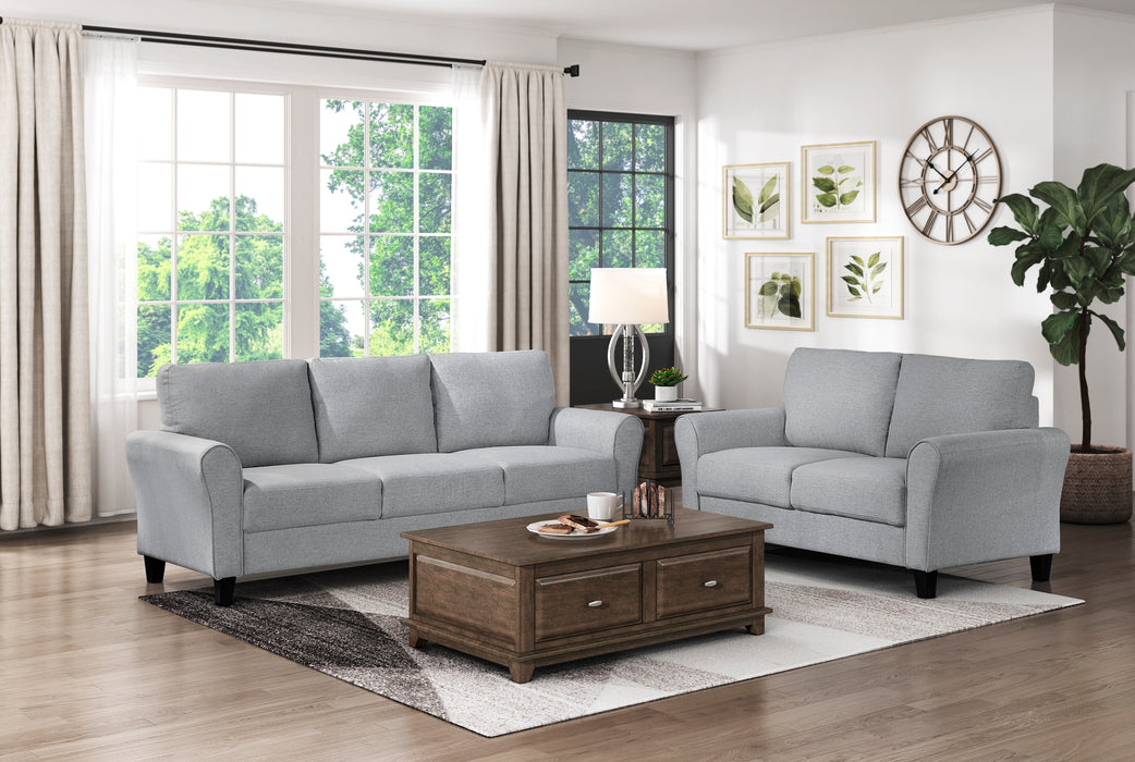Ellery Sofa in Gray - 9209DG-3 - FAMSA Furniture (TX)