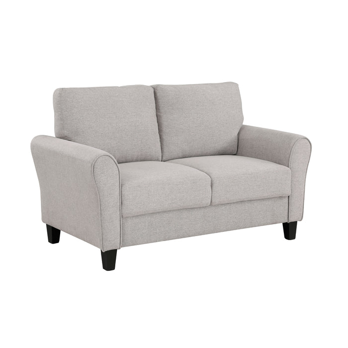 Ellery 2pc Set: Sofa, Love in Brown - 9209SN*2 - FAMSA Furniture (TX)