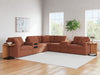 Modmax Balanced Sectional with Audio and Storage Consoles - FAMSA Furniture (TX)