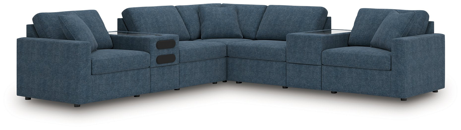 Modmax Balanced Sectional with Audio and Storage Consoles - FAMSA Furniture (TX)