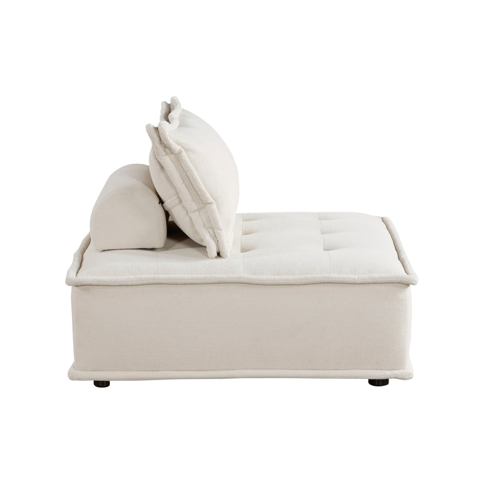 Inman 7-Piece Modular Sectional in Beige - 9237BE*7SC - FAMSA Furniture (TX)