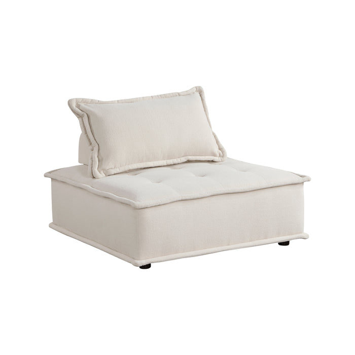 Inman 7-Piece Modular Sectional in Beige - 9237BE*7SC - FAMSA Furniture (TX)