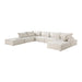 Inman 7-Piece Modular Sectional in Beige - 9237BE*7SC - FAMSA Furniture (TX)