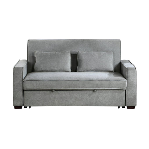 9238GY-3CL Convertible Studio Sofa with Pull-out Bed image