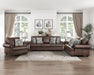 Franklin Sofa in Brown - 9260DB-3 - FAMSA Furniture (TX)