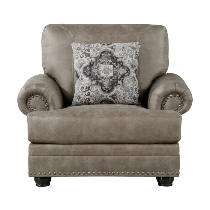 Franklin Chair in Brown - 9260MS-1 - FAMSA Furniture (TX)