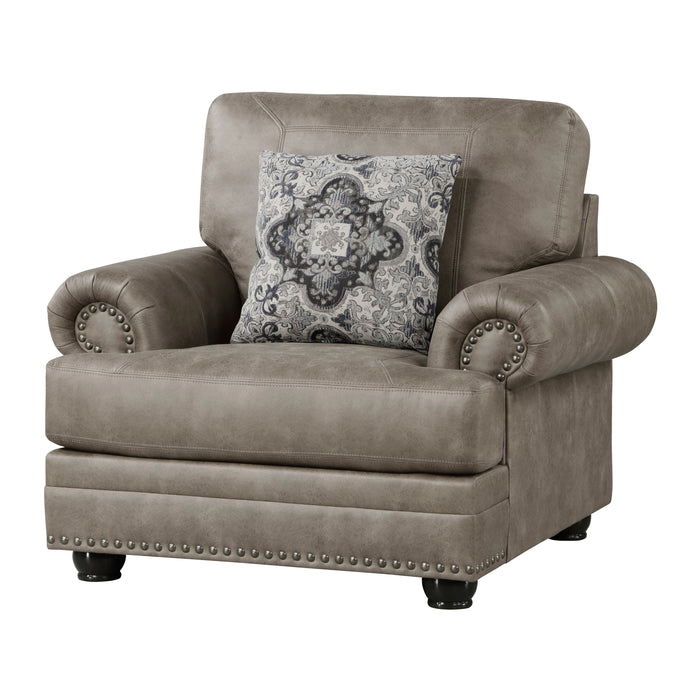 Franklin Chair in Brown - 9260MS-1 - FAMSA Furniture (TX)
