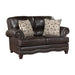 Milford 2pc Set: Sofa, Love in Brown - 9268BRW*2 - FAMSA Furniture (TX)