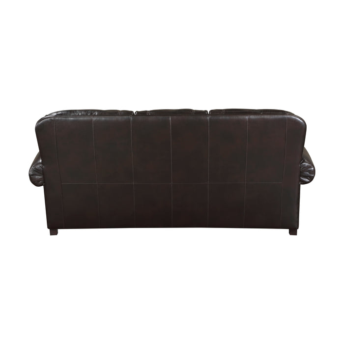 Milford 2pc Set: Sofa, Love in Brown - 9268BRW*2 - FAMSA Furniture (TX)