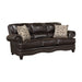 Milford 2pc Set: Sofa, Love in Brown - 9268BRW*2 - FAMSA Furniture (TX)