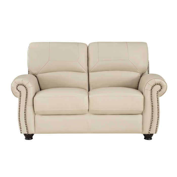 Foxborough 2pc Set: Sofa, Love in Cream - 9269CR*2 - FAMSA Furniture (TX)