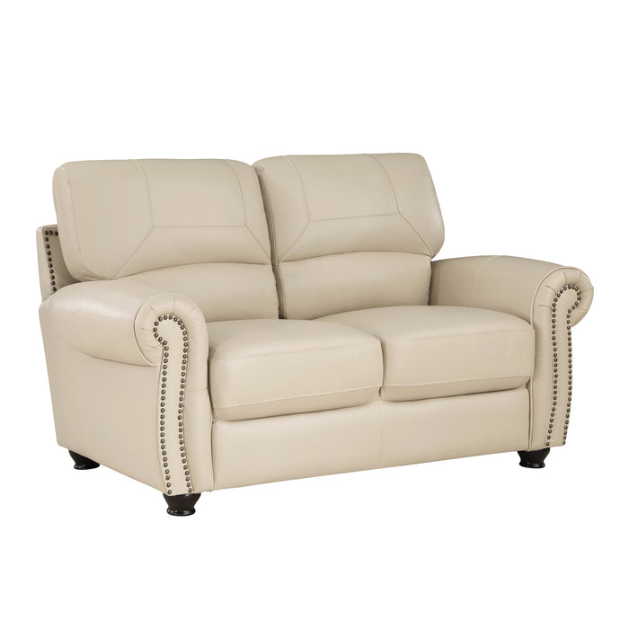 Foxborough 2pc Set: Sofa, Love in Cream - 9269CR*2 - FAMSA Furniture (TX)