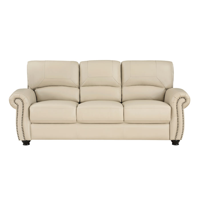 Foxborough 2pc Set: Sofa, Love in Cream - 9269CR*2 - FAMSA Furniture (TX)
