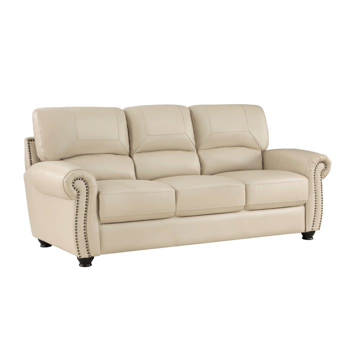 Foxborough 2pc Set: Sofa, Love in Cream - 9269CR*2 - FAMSA Furniture (TX)