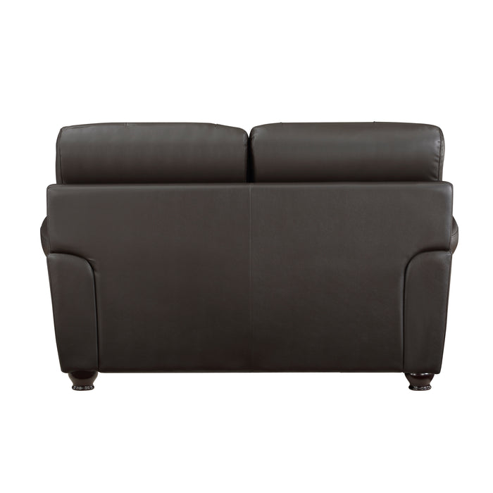 Foxborough Loveseat in Brown - 9269DB-2 - FAMSA Furniture (TX)