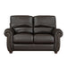 Foxborough 2pc Set: Sofa, Love in Brown - 9269DB*2 - FAMSA Furniture (TX)