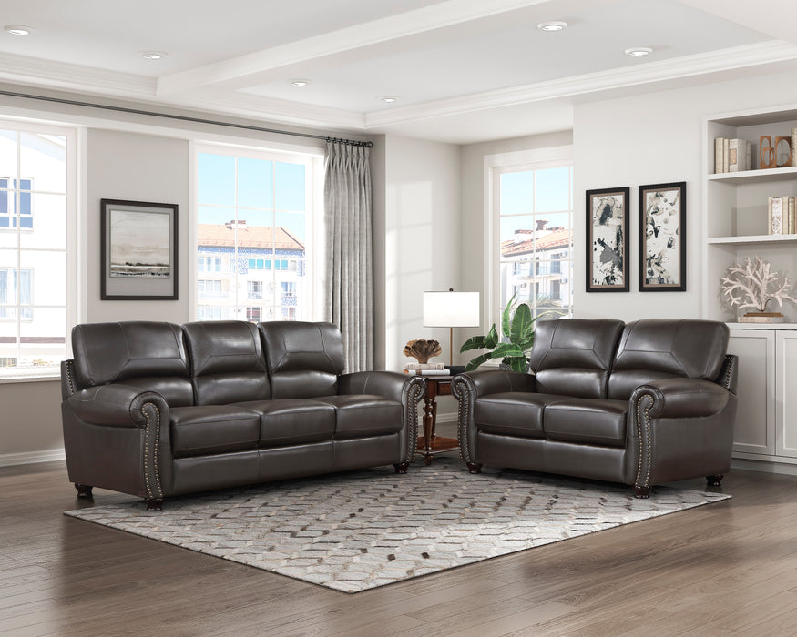 Foxborough Sofa in Brown - 9269DB-3 - FAMSA Furniture (TX)