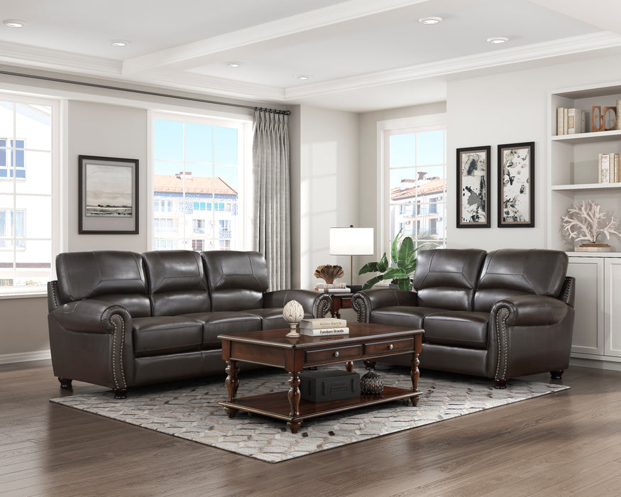Foxborough Sofa in Brown - 9269DB-3 - FAMSA Furniture (TX)