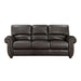 Foxborough 2pc Set: Sofa, Love in Brown - 9269DB*2 - FAMSA Furniture (TX)
