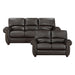 Foxborough 2pc Set: Sofa, Love in Brown - 9269DB*2 - FAMSA Furniture (TX)