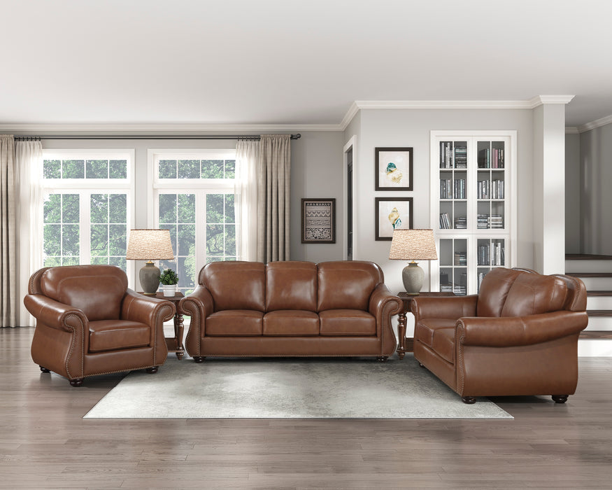 Attleboro Loveseat in Brown - 9270BR-2 - FAMSA Furniture (TX)