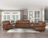 Attleboro Loveseat in Brown - 9270BR-2 - FAMSA Furniture (TX)