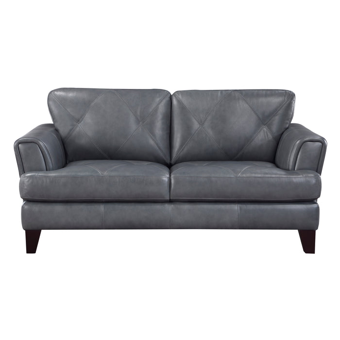 Thierry 2pc Set: Sofa, Love in Gray - 9279BGY*2 - FAMSA Furniture (TX)