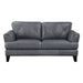Thierry 2pc Set: Sofa, Love in Gray - 9279BGY*2 - FAMSA Furniture (TX)