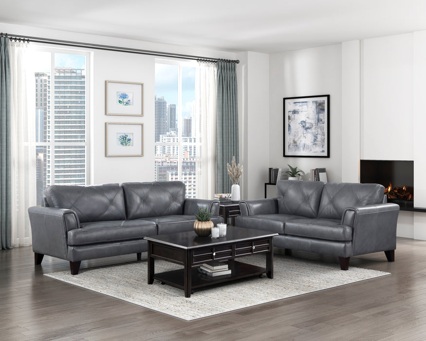 Thierry Sofa in Gray - 9279BGY-3 - FAMSA Furniture (TX)