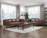 Soren Sofa in Brown - 9280BR-3 - FAMSA Furniture (TX)