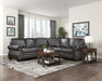 Wareham 3-Piece Sectional in Brown - 9289DB*SC - FAMSA Furniture (TX)