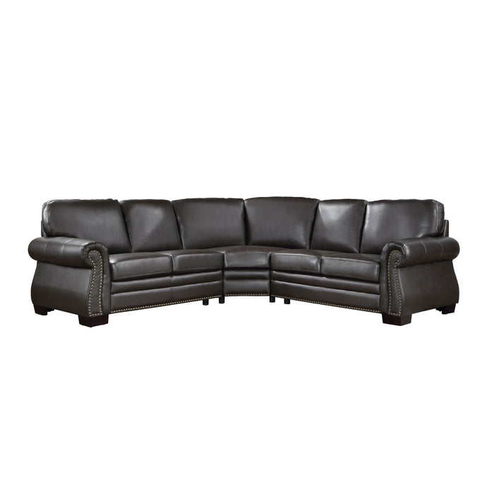 Wareham 3-Piece Sectional in Brown - 9289DB*SC - FAMSA Furniture (TX)