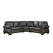 Wareham 3-Piece Sectional in Brown - 9289DB*SC - FAMSA Furniture (TX)