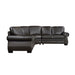 Wareham 3-Piece Sectional in Brown - 9289DB*SC - FAMSA Furniture (TX)