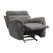 Clifton Glider Reclining Chair in Gray - 9301GRY-1 - FAMSA Furniture (TX)