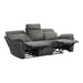 9301GRY-3 Double Reclining Sofa with Center Drop-Down Cup Holders image