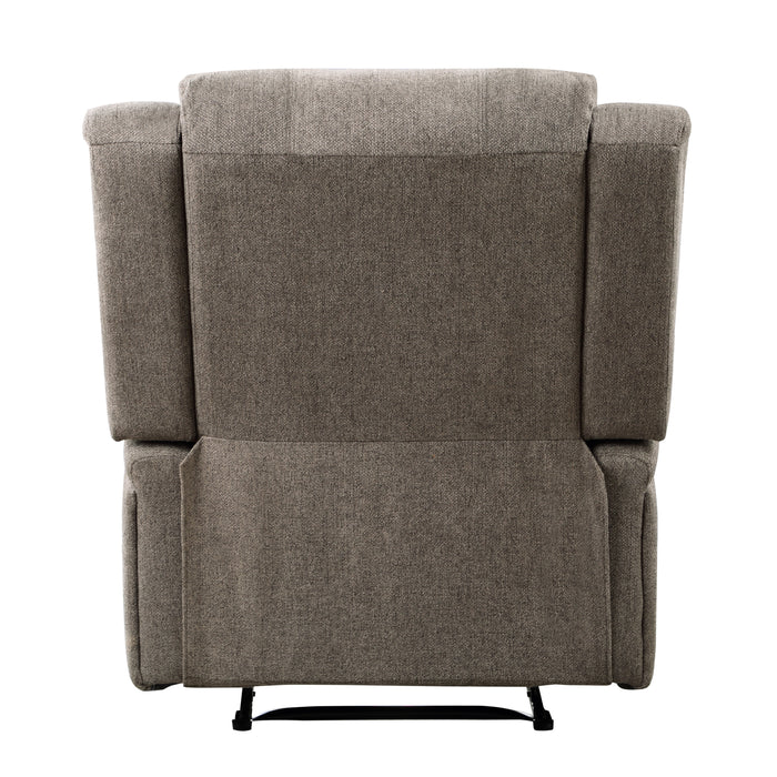 Foxcroft Power Reclining Chair in Brown - 9316BR-1PW - FAMSA Furniture (TX)