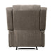 Foxcroft Power Reclining Chair in Brown - 9316BR-1PW - FAMSA Furniture (TX)