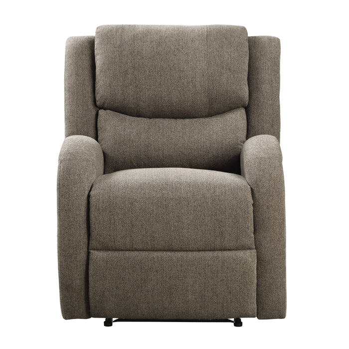 Foxcroft Power Reclining Chair in Brown - 9316BR-1PW - FAMSA Furniture (TX)