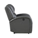 Foxcroft Power Reclining Chair in Gray - 9316PUGY-1PW - FAMSA Furniture (TX)