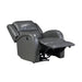 Foxcroft Power Reclining Chair in Gray - 9316PUGY-1PW - FAMSA Furniture (TX)